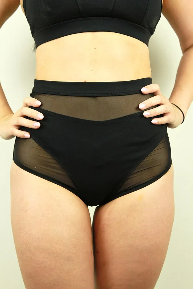 Rarr Maddox Super High Waist Short - Blue