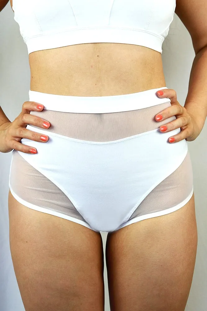 Rarr Maddox Super High Waist Short - Blue