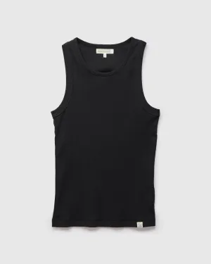 RBT01 "Good Basics" 7.2oz Ribbed Tanktop in Charcoal