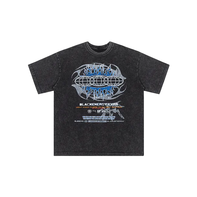 Retro motorcycle print TEE-D481 | Inspanda
