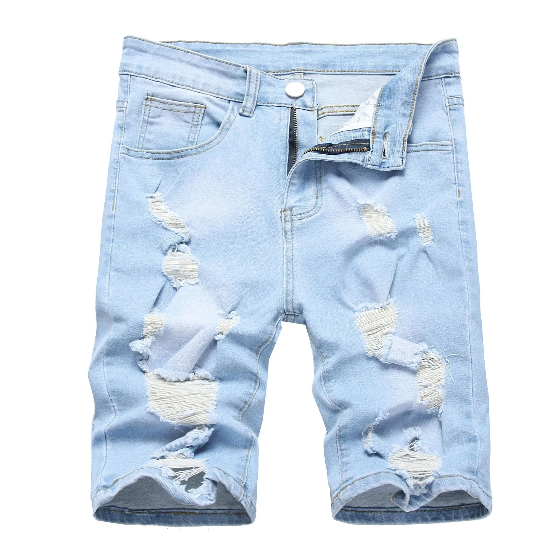 Retro ripped jeans-D431 | Inspanda