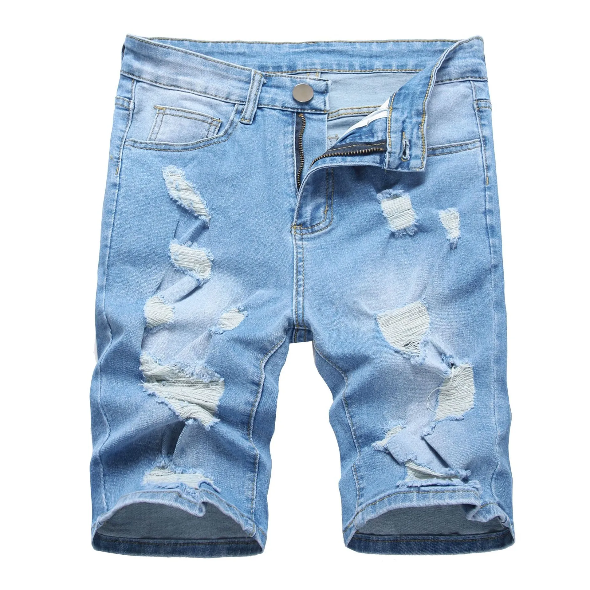 Retro ripped jeans-D431 | Inspanda