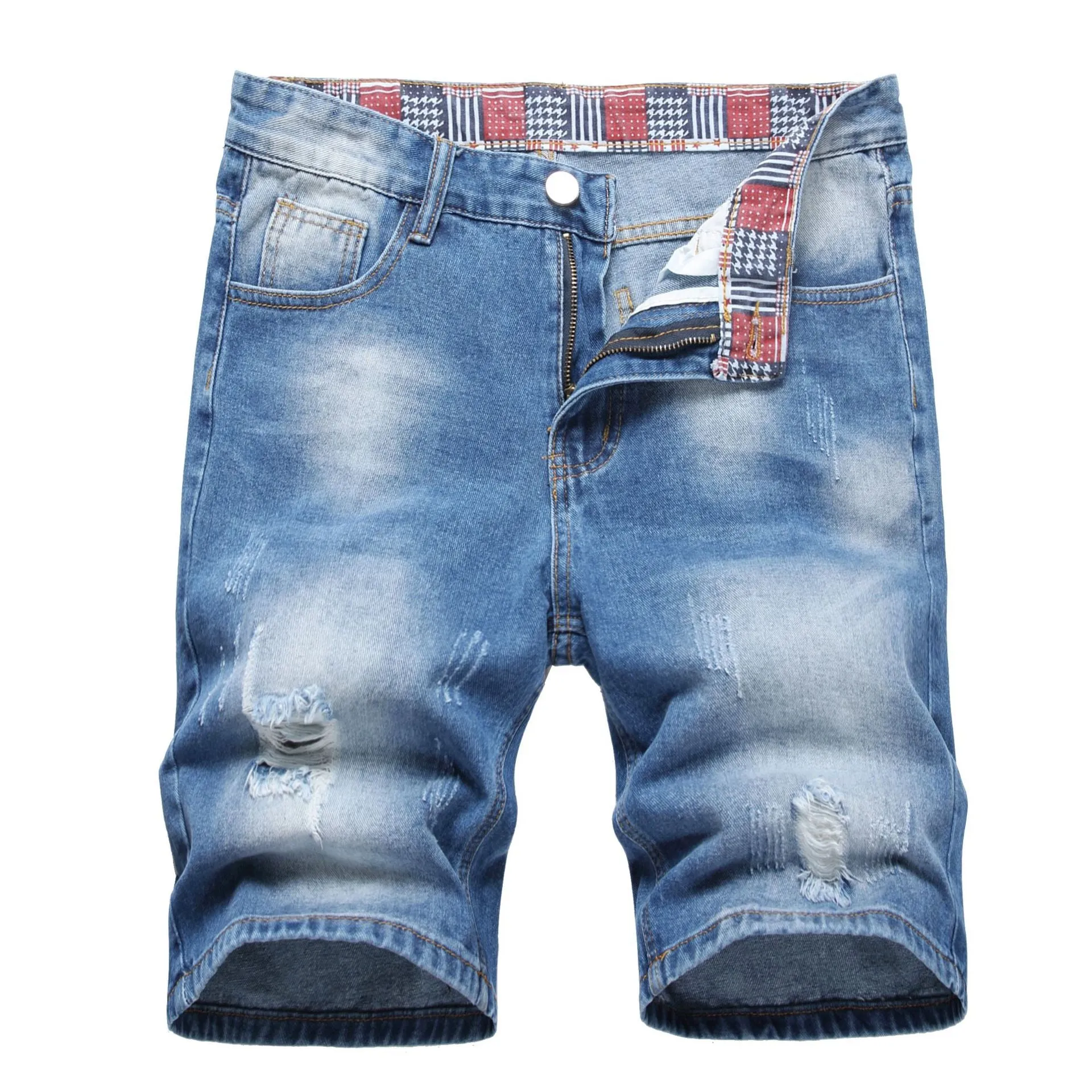 Retro ripped jeans-D431 | Inspanda