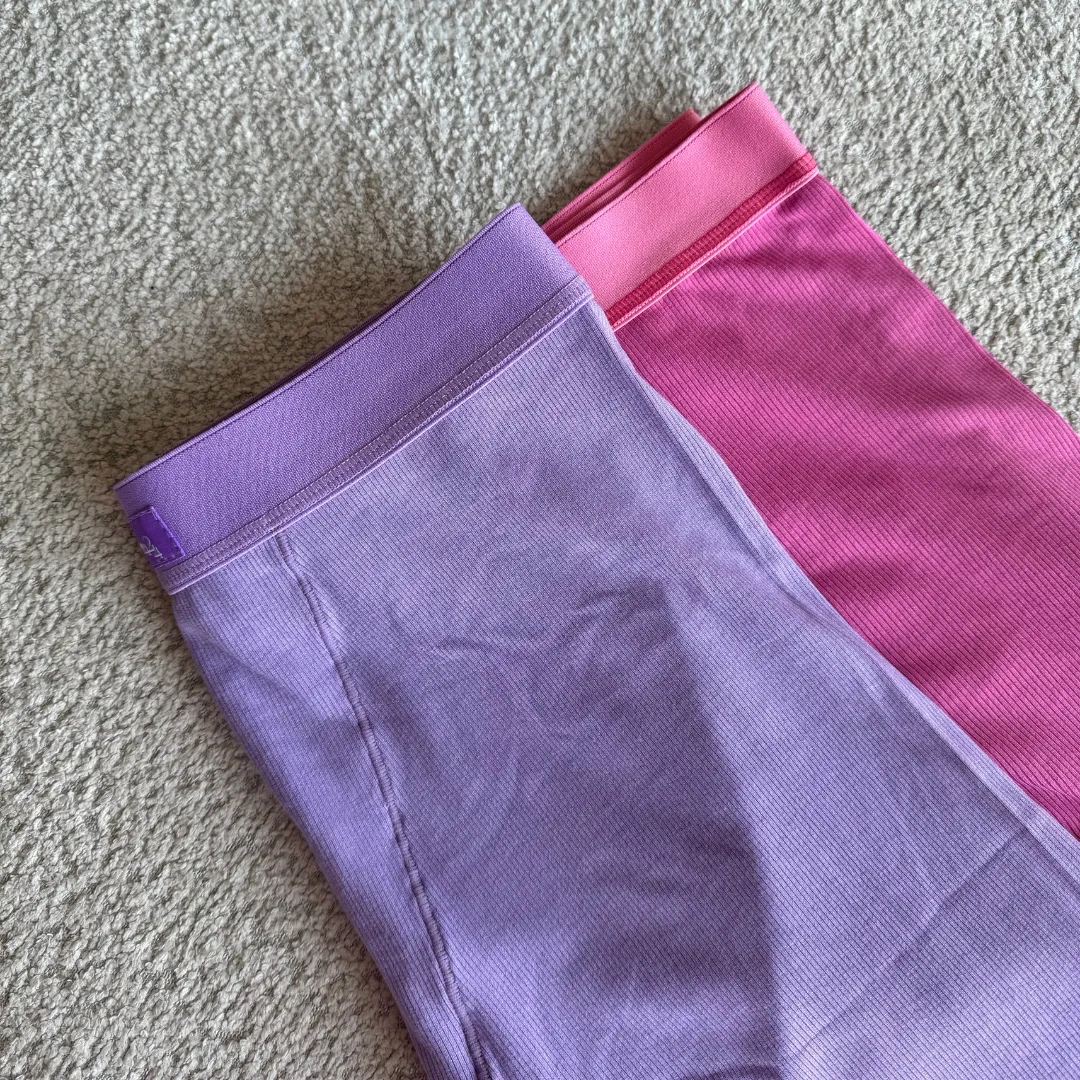 Ribbed Short Sleeve - Lilac