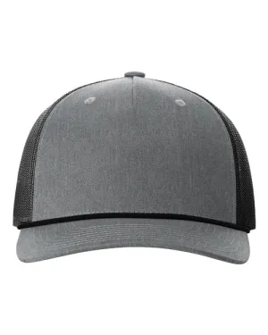 Richardson - Five-Panel Trucker with Rope Cap (with logo)