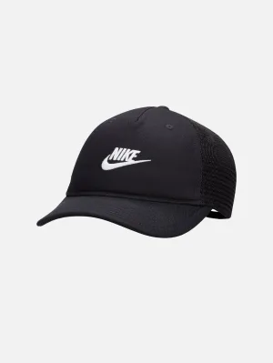 Rise Cap Structured Trucker Cap - Black
