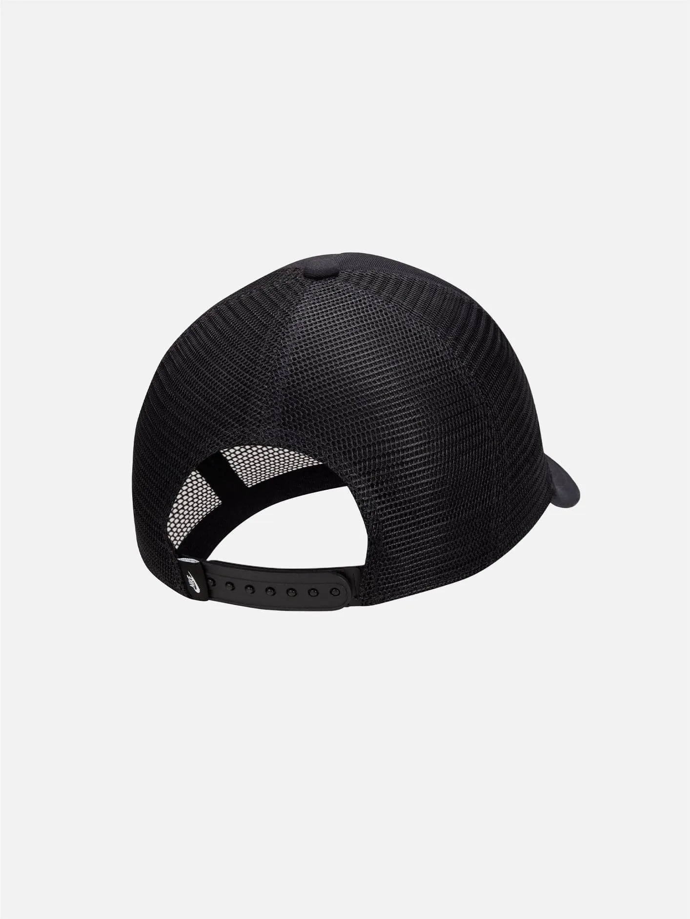Rise Cap Structured Trucker Cap - Black