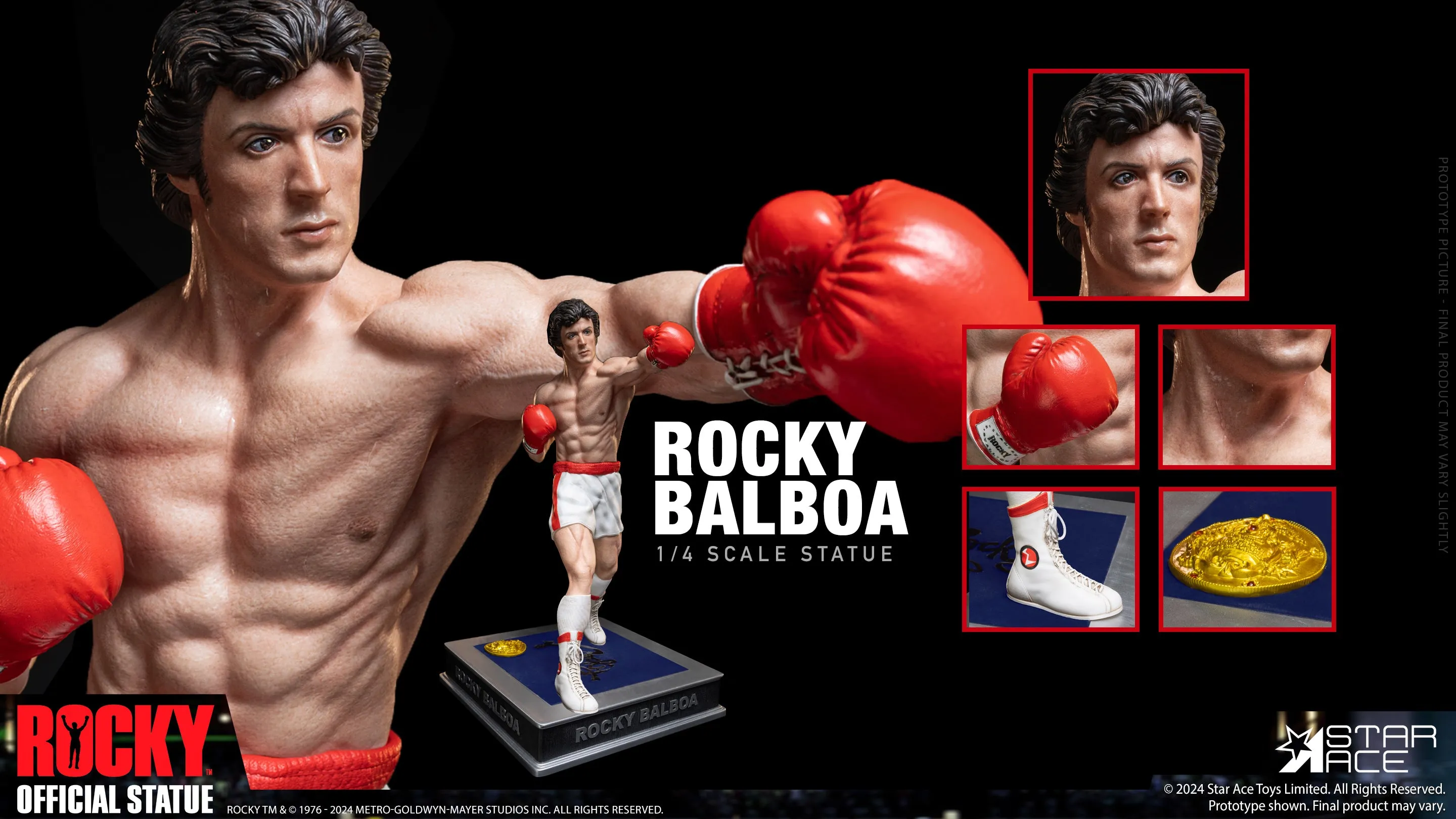 Rocky Balboa Rocky 1/4 Scale Statue Pre-order
