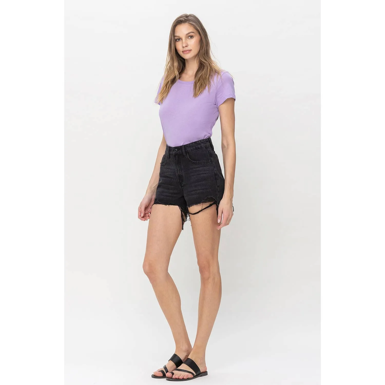 Romy High Rise Vintage Shorts