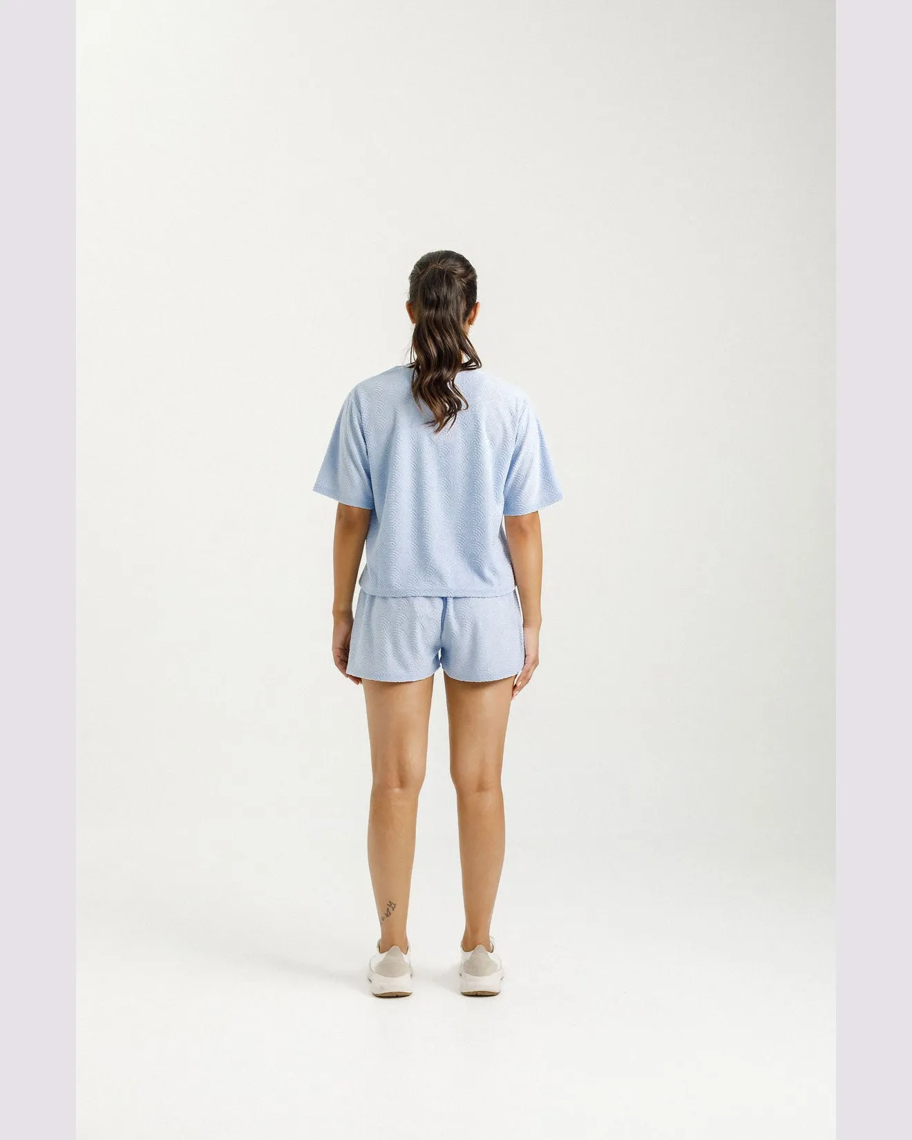 Rose Road Asher Tee - Sapphire Sky