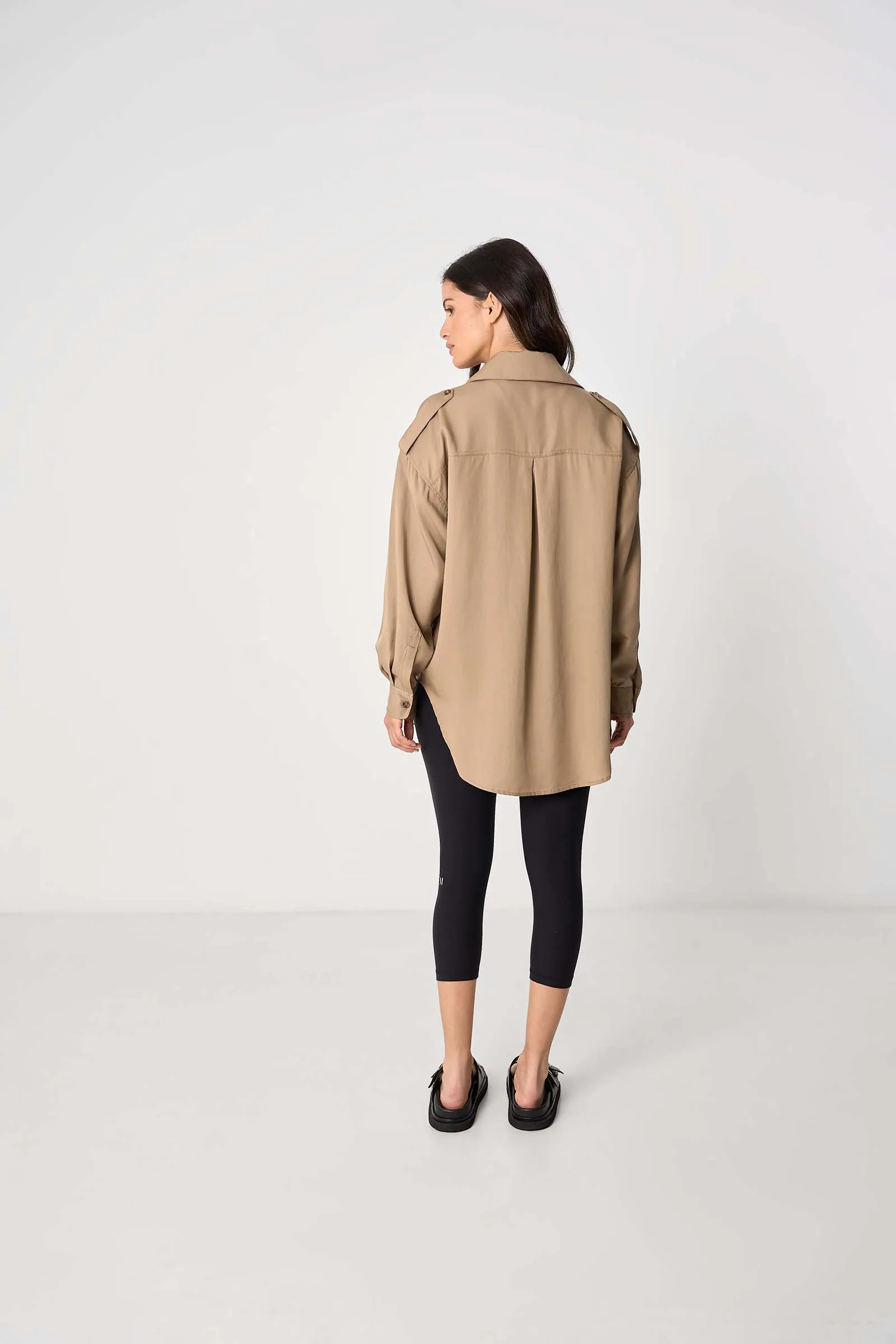 Routine Shirt - Nude