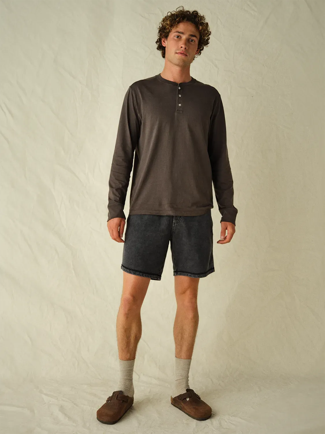 Saltaire Sweatshort | Black