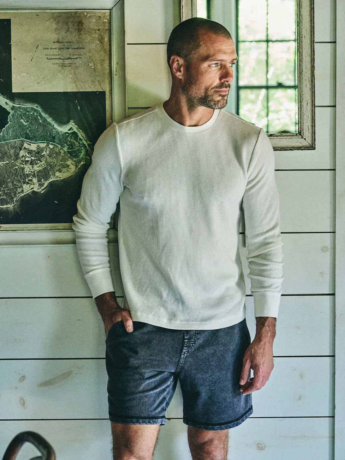 Saltaire Sweatshort | Black