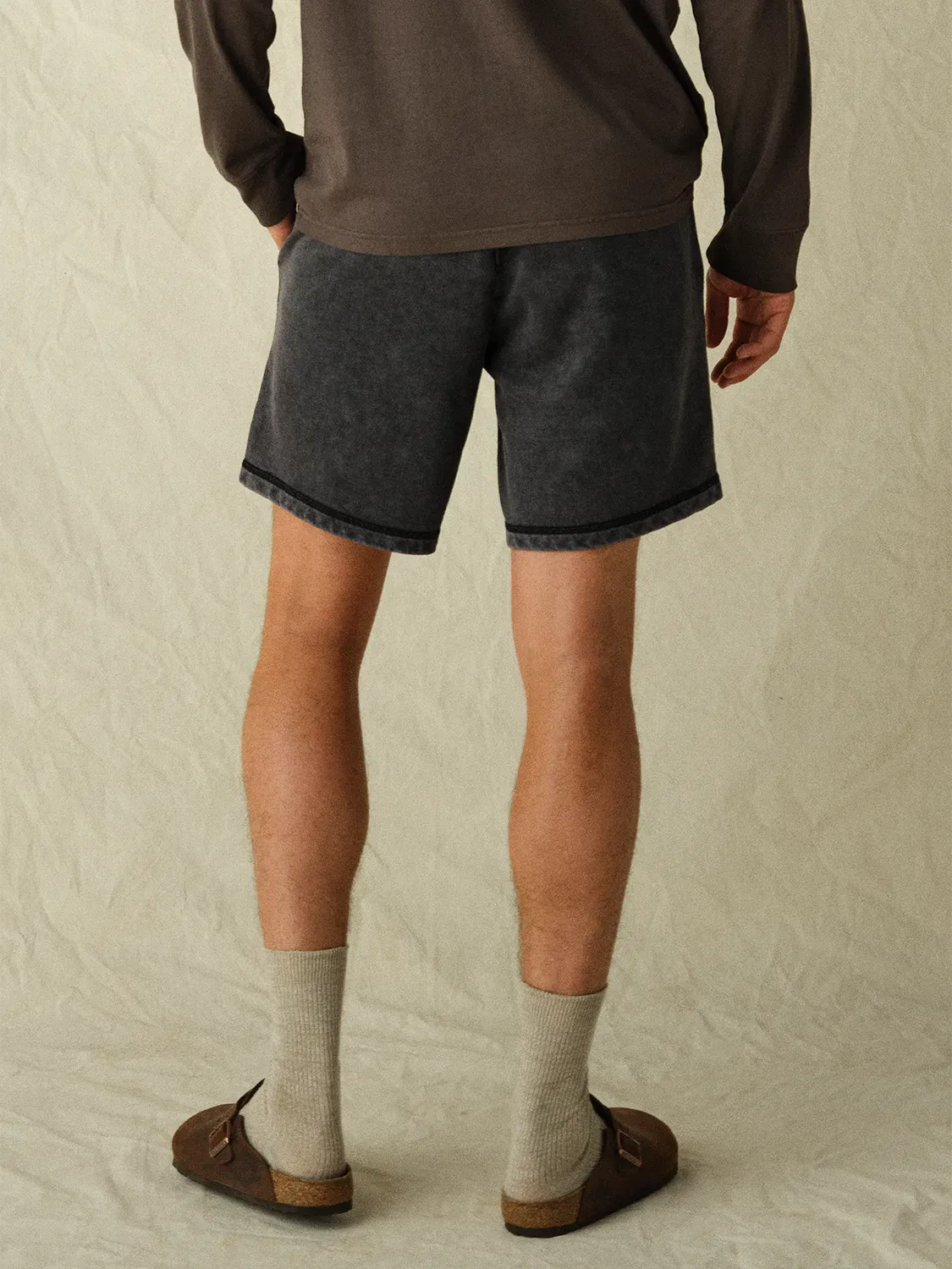 Saltaire Sweatshort | Black