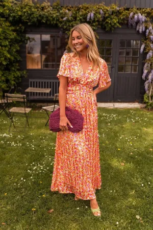 Sara® | Elegant Floral Maxi Summer Dress