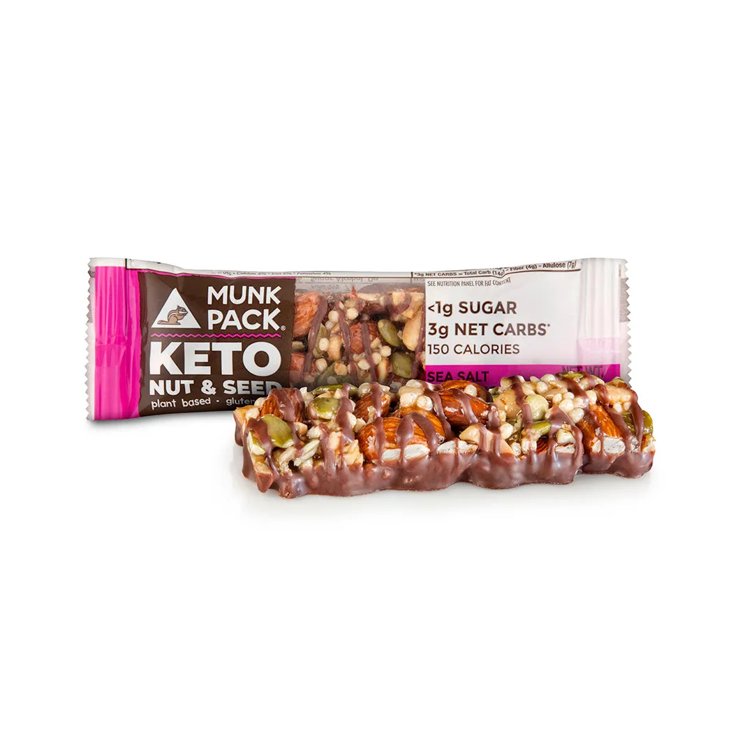 Sea Salt Dark Chocolate Keto Nut & Seed Bar