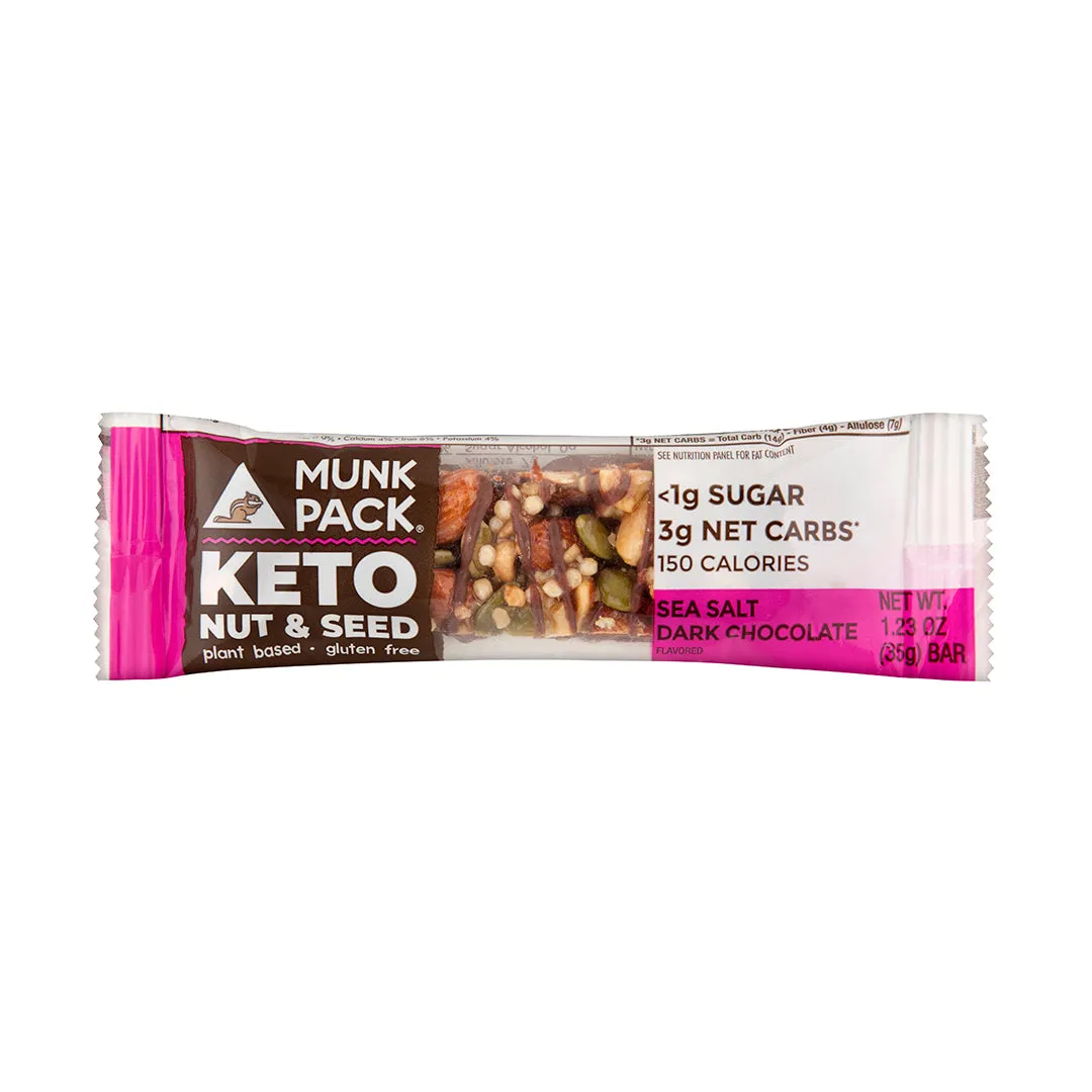 Sea Salt Dark Chocolate Keto Nut & Seed Bar