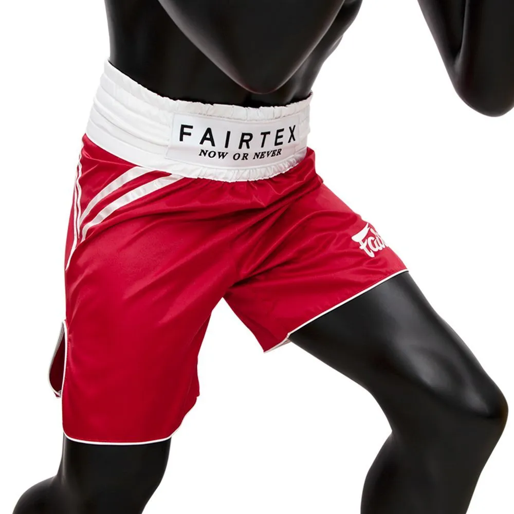 Shorts de Boxeo Fairtex BT2008 Classic Red - 100% Poliester