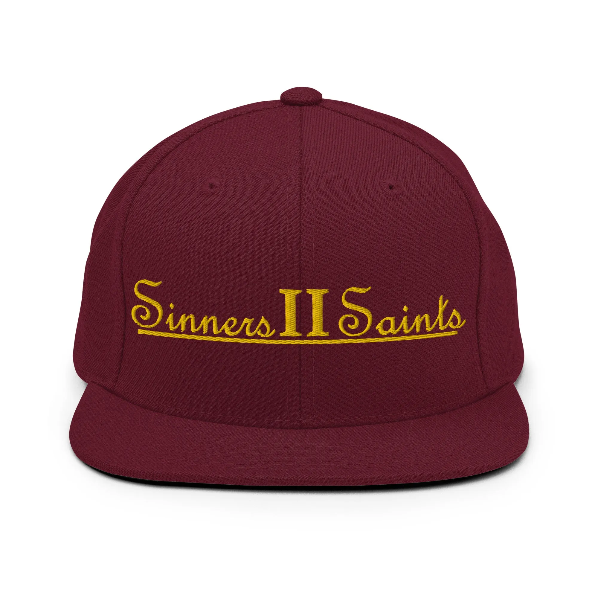 Sinners II Saints Snapback Hat
