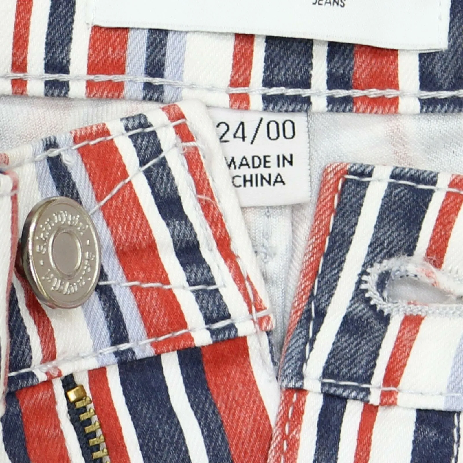 Skinnygirl Women's Carrie Skimmer Shorts. 698407 Nantucket Stripe 24