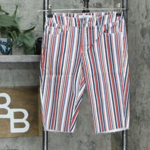 Skinnygirl Women's Carrie Skimmer Shorts. 698407 Nantucket Stripe 24