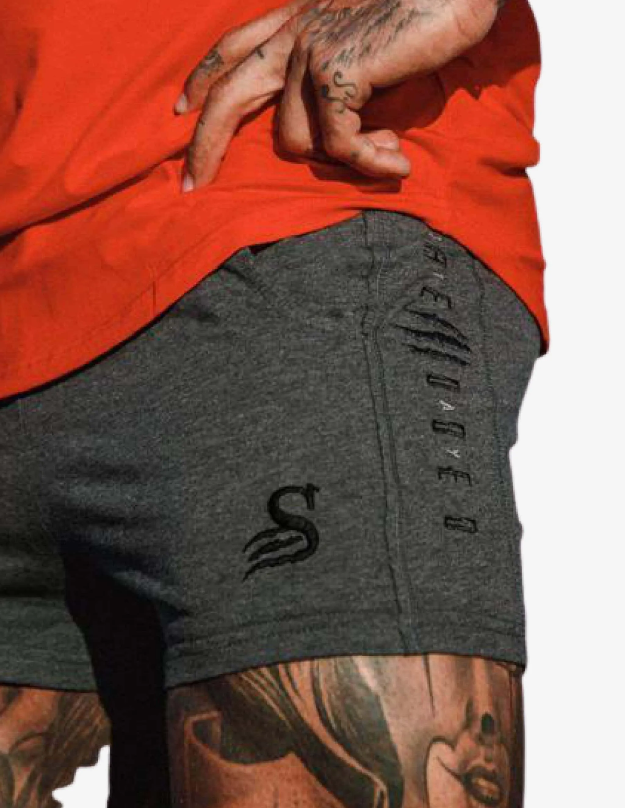 SLASH - Lifting short - GREY