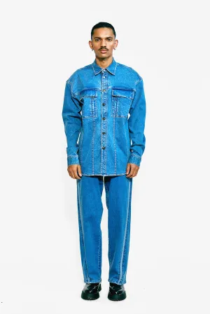 Slate Denim Trouser