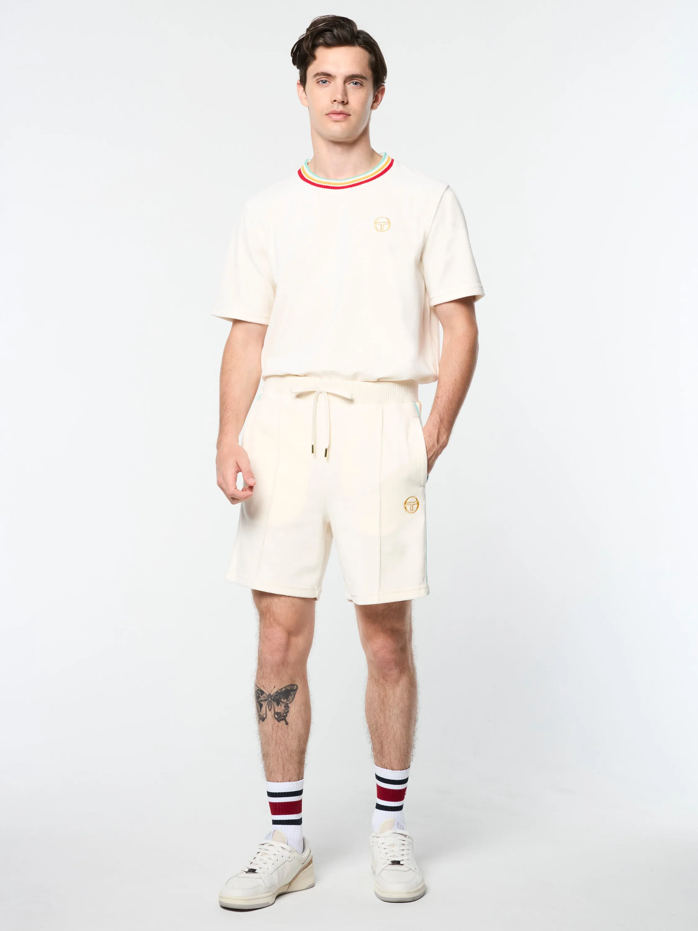 Slice Short- Gardenia/ Gold
