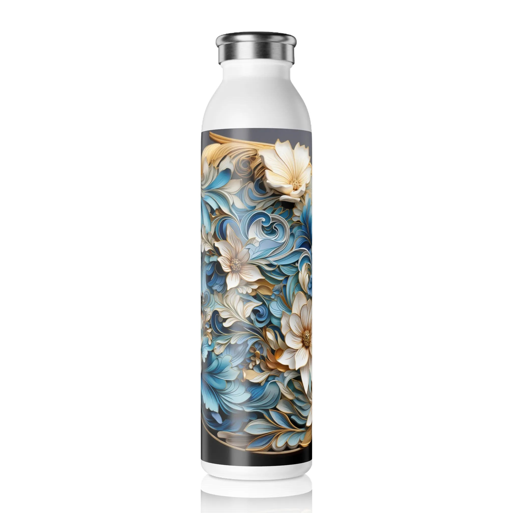 Slim Water Bottle - Mirabel Garudasana Paisley