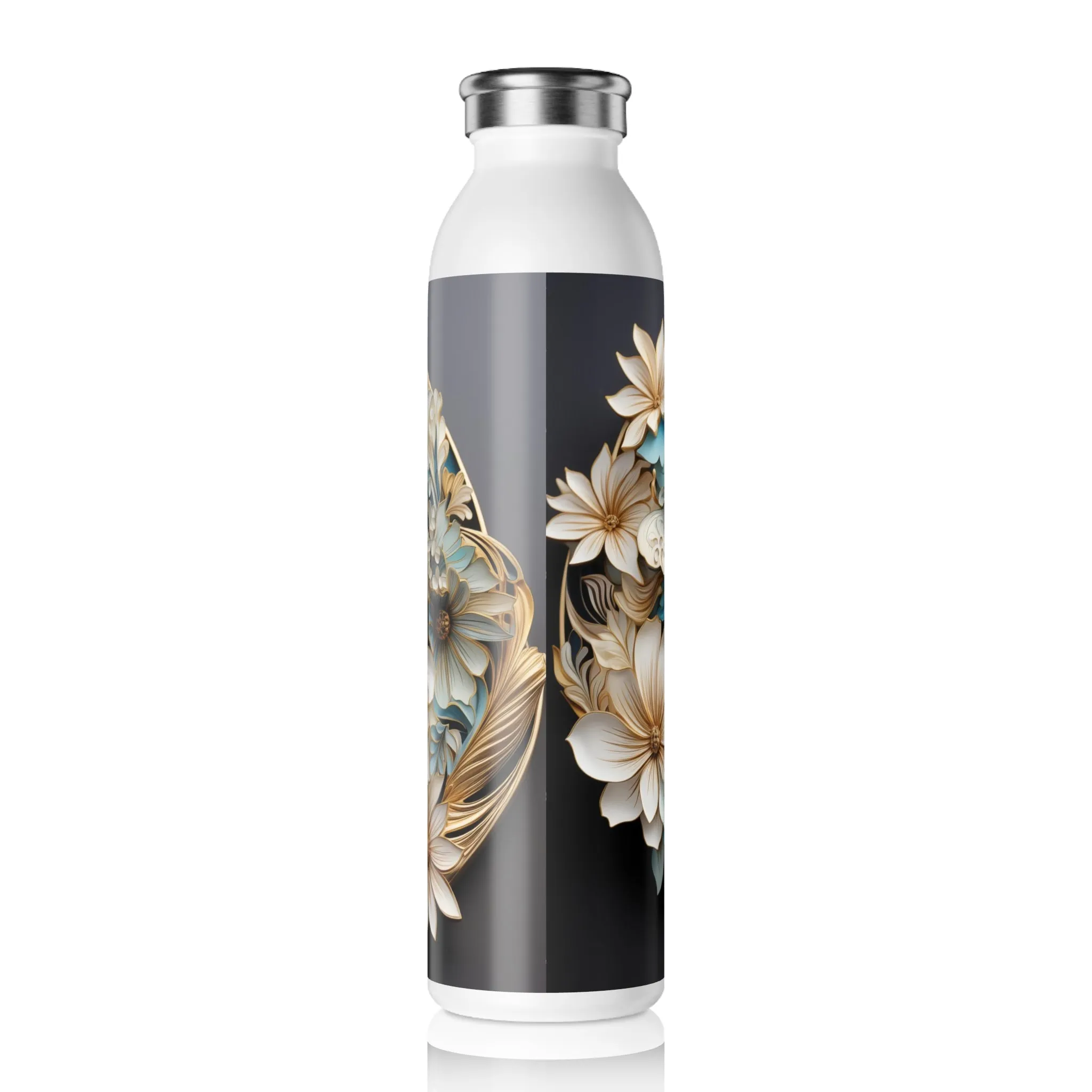 Slim Water Bottle - Mirabel Garudasana Paisley
