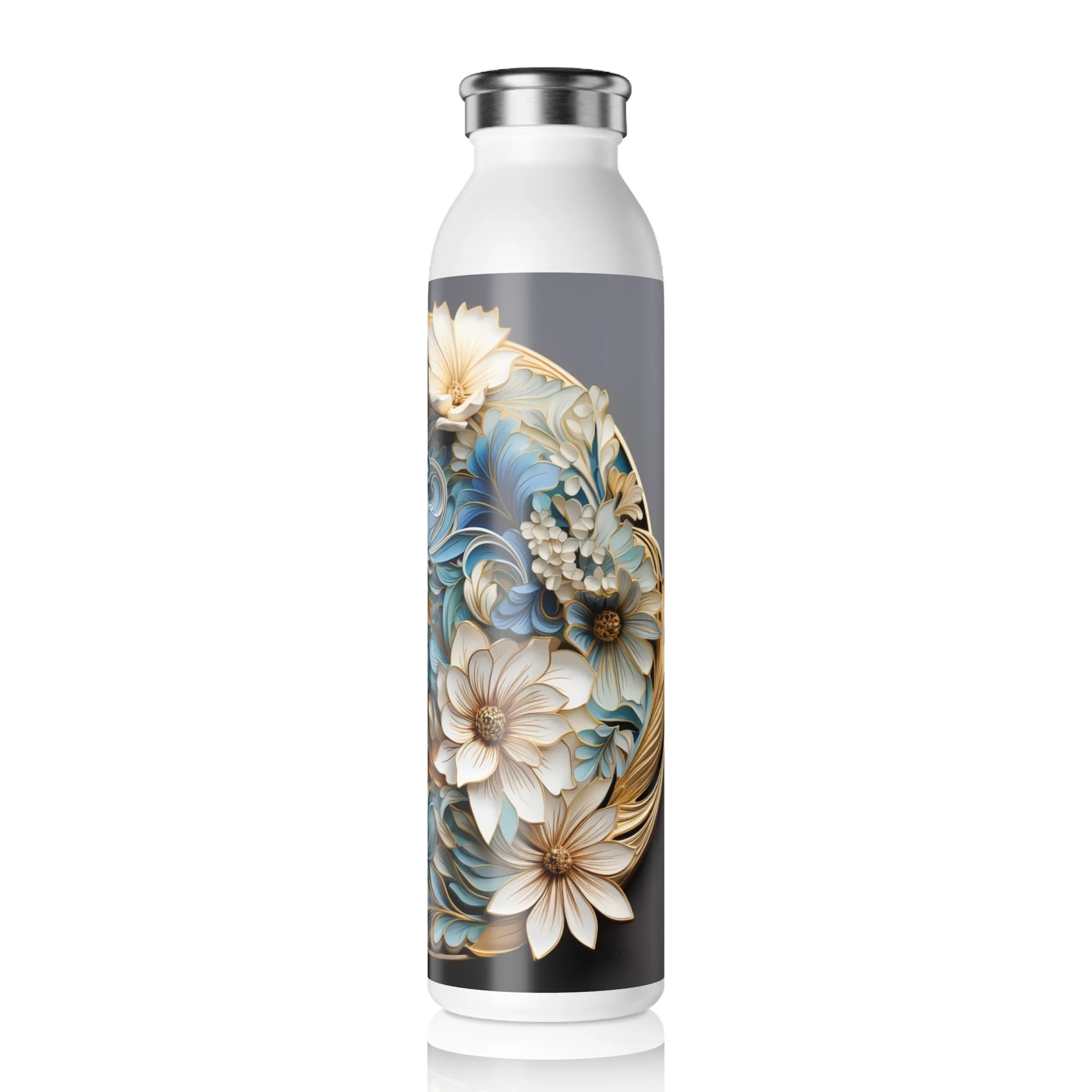 Slim Water Bottle - Mirabel Garudasana Paisley