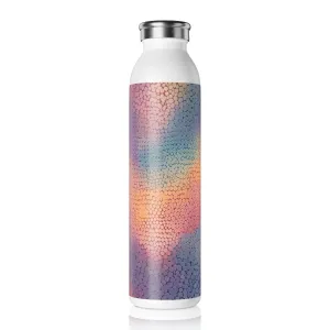 Slim Water Bottle - Tove Florence Pin Dot