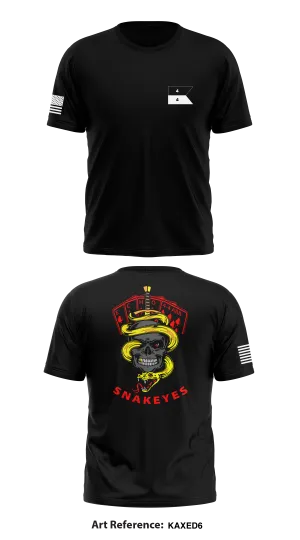 SNAKEYES Store 1 Core Men's SS Performance Tee - KaXeD6