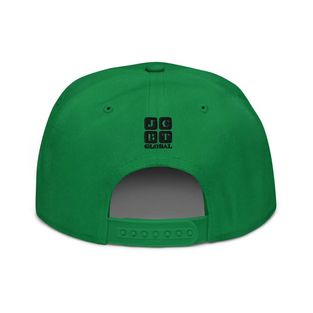 Snapback Hat "1052-0051 Everything Is Bigger In Texas (Black Logo)"