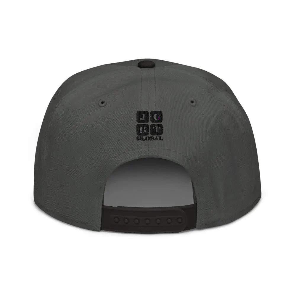Snapback Hat "1052-0051 Everything Is Bigger In Texas (Black Logo)"