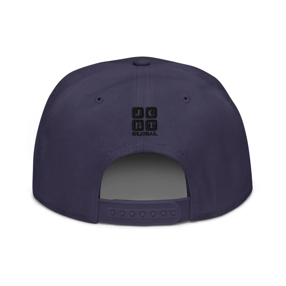 Snapback Hat "1052-0051 Everything Is Bigger In Texas (Black Logo)"