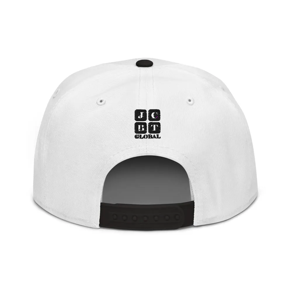 Snapback Hat "1052-0051 Everything Is Bigger In Texas (Black Logo)"