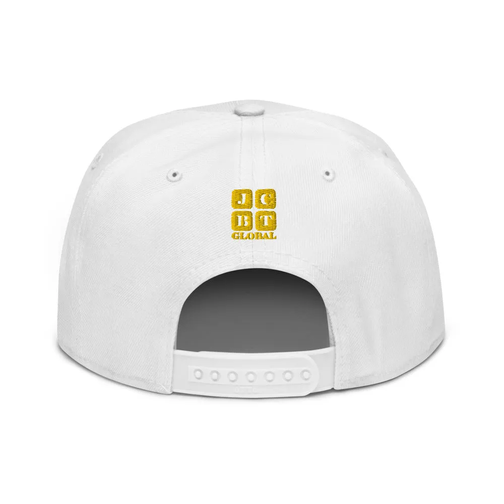 Snapback Hat "1052-0101 Believe In The Unseen (Yellow Logo)"