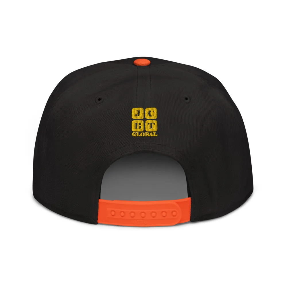 Snapback Hat "1052-0101 Believe In The Unseen (Yellow Logo)"