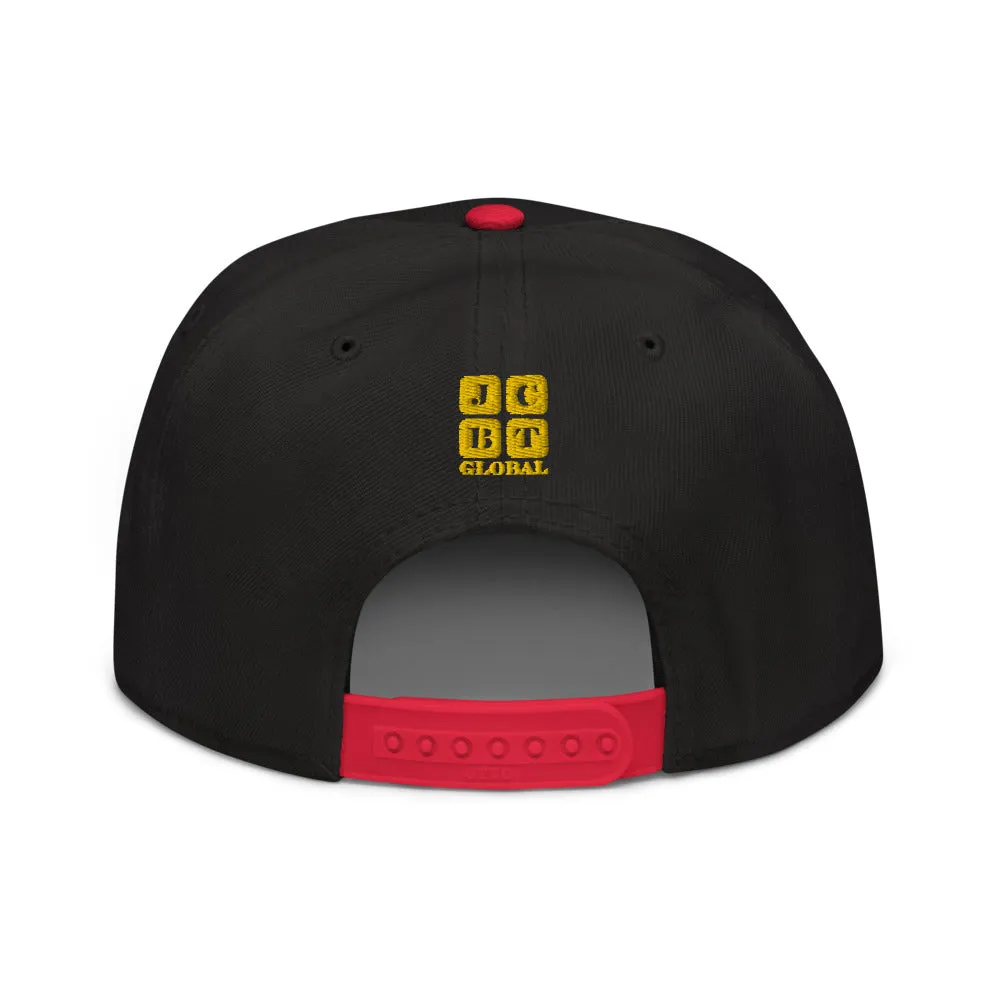 Snapback Hat "1052-0101 Believe In The Unseen (Yellow Logo)"