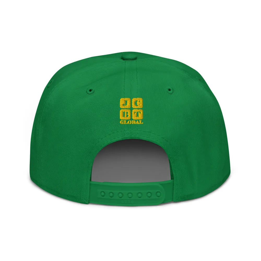 Snapback Hat "1052-0101 Believe In The Unseen (Yellow Logo)"