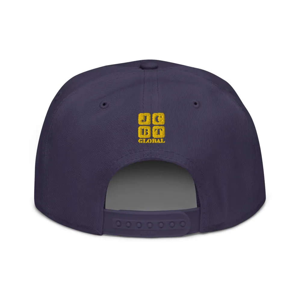 Snapback Hat "1052-0101 Believe In The Unseen (Yellow Logo)"