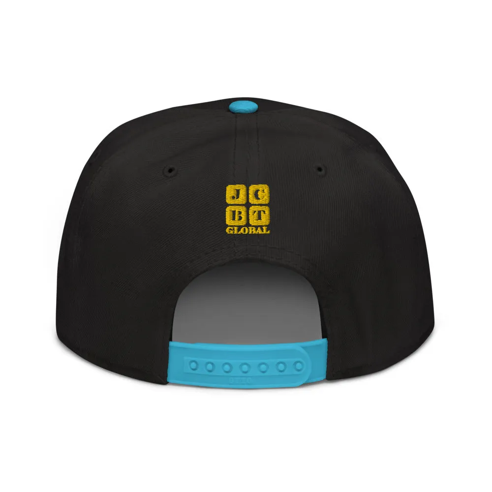 Snapback Hat "1052-0101 Believe In The Unseen (Yellow Logo)"