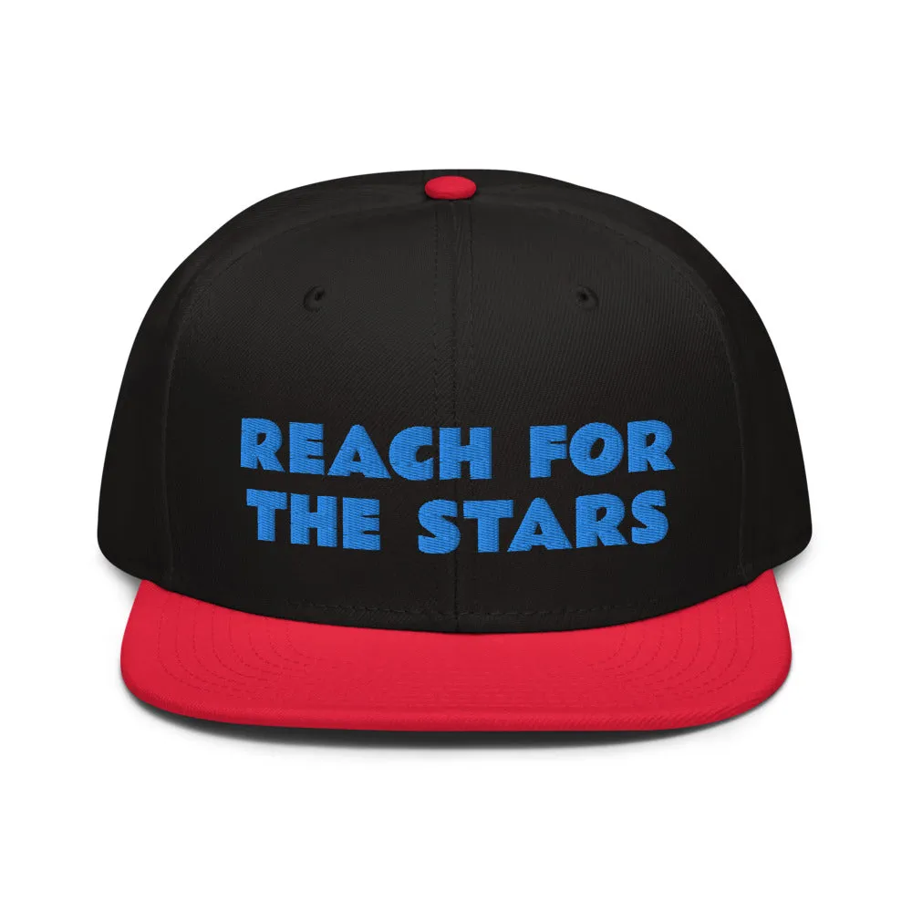 Snapback Hat "1052-0141 Reach For The Stars (Blue Logo)"