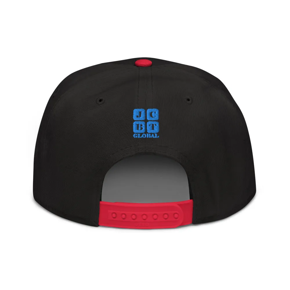Snapback Hat "1052-0141 Reach For The Stars (Blue Logo)"