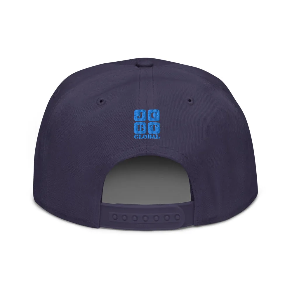 Snapback Hat "1052-0141 Reach For The Stars (Blue Logo)"