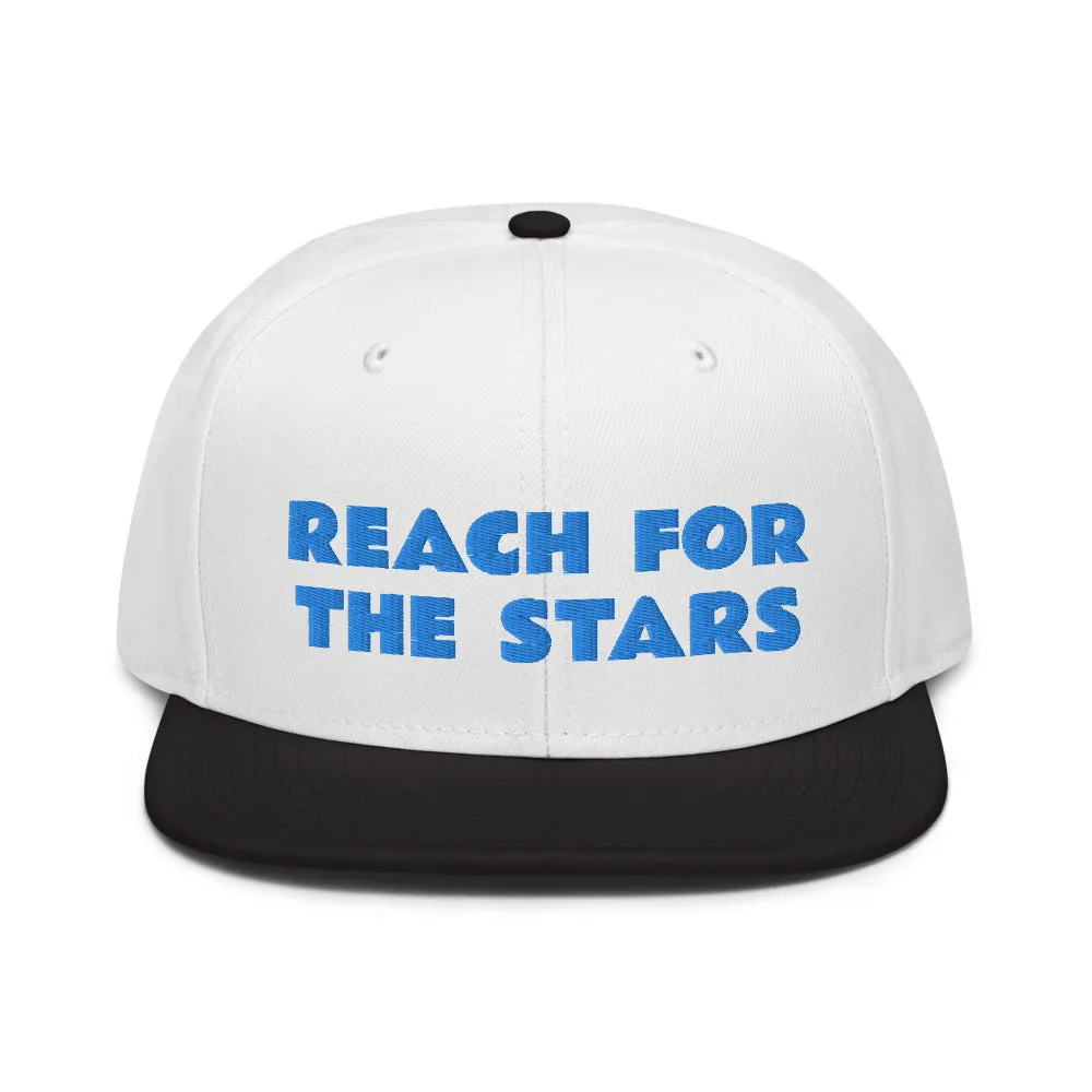 Snapback Hat "1052-0141 Reach For The Stars (Blue Logo)"