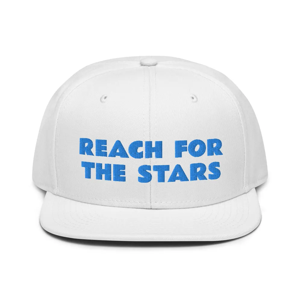 Snapback Hat "1052-0141 Reach For The Stars (Blue Logo)"