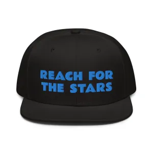 Snapback Hat "1052-0141 Reach For The Stars (Blue Logo)"