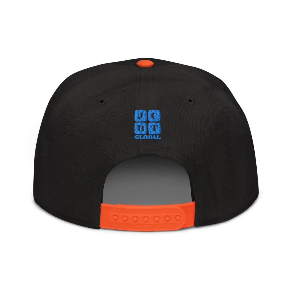 Snapback Hat "1052-0141 Reach For The Stars (Blue Logo)"